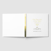 Calligraphie de mariage élégante, or classique (Complet)