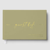 Calligraphie de mariage moderne au script Sage (Recto)