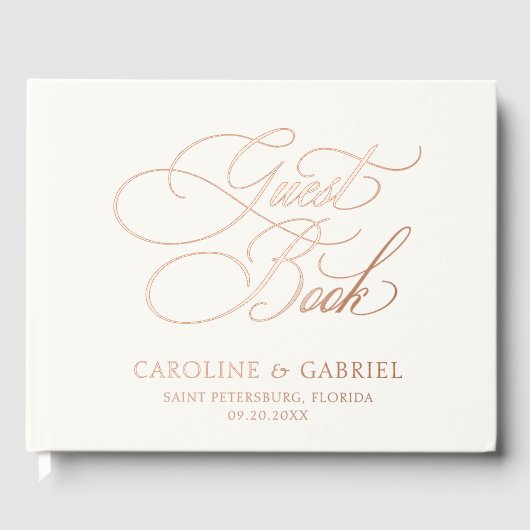 Calligraphie de mariage script (Recto)