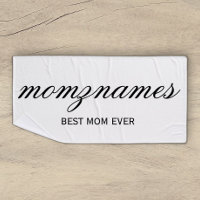 Calligraphie de nom personnalisée Meilleure Maman