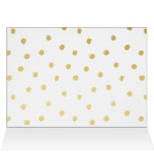 Calligraphie d'or "Souhaite pour l'avenir Mme" (Intérieur Horizontal (Haut))