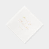 Calligraphie dorée élégante (Droite)