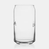 Calligraphie Élégante Simple Chic Monogramme (Gauche)