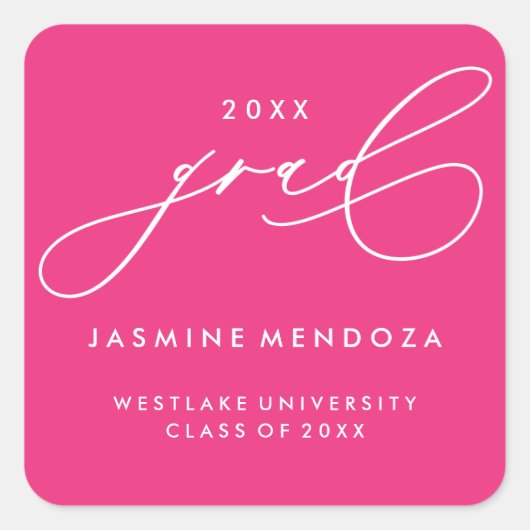 CALLIGRAPHIE FANTAISISTE SIMPLE POUR AUTOCOLLANT D (Devant)