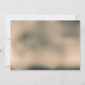 calligraphie florale invitations de mariage (Dos)