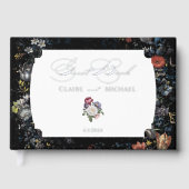 Calligraphie florale noire (Recto)