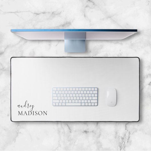 Calligraphie Girly Luxe Blanc