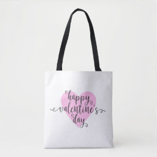 Calligraphie Heureuse Sainte-Valentin  Sac fourre-