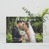 Calligraphie manuscrite Mariage Merci (Debout devant)