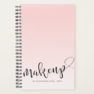 Calligraphie manuscrite simple rose clair