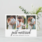 Calligraphie Marié 3 Carte photo (Debout devant)