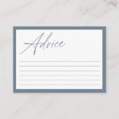 Calligraphie minimaliste moderne | Conseil Baby sh (Devant)