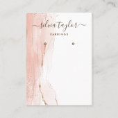 Calligraphie moderne art Elevage carte d'affichage (Devant)