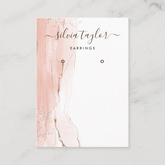 Calligraphie moderne art Elevage carte d'affichage (Devant)