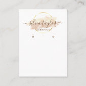 Calligraphie moderne art Elevage carte d'affichage (Devant)