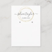 Calligraphie moderne art Elevage carte d'affichage (Devant)