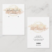 Calligraphie moderne art Elevage carte d'affichage (Devant / Derrière)