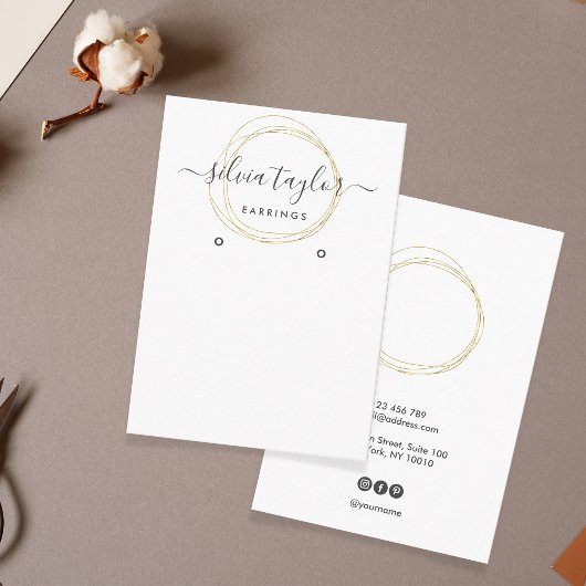 Calligraphie moderne art Elevage carte d'affichage