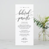 Calligraphie Moderne, Cadre Remerciements Cartes (Debout devant)