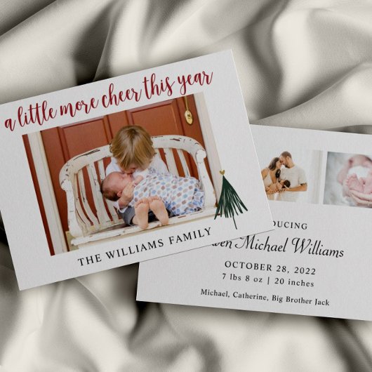 Calligraphie moderne Carte de Noël