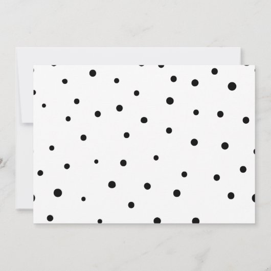 Calligraphie moderne | Carte de signalisation de m (Dos)