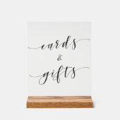 Calligraphie moderne Cartes de mariage et cadeaux (Recto)