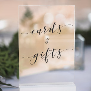 Calligraphie moderne Cartes de mariage et cadeaux