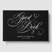 Calligraphie moderne intemporelle Silver noir mari (Recto)