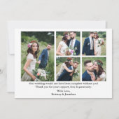 Calligraphie Moderne Mariage Amour Et Merci 6 Phot (Dos)