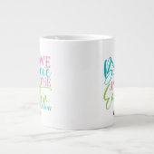 Calligraphie moderne Mug lapin de Pâques (Devant)