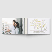 Calligraphie moderne or intemporel et mariage blan (Complet)