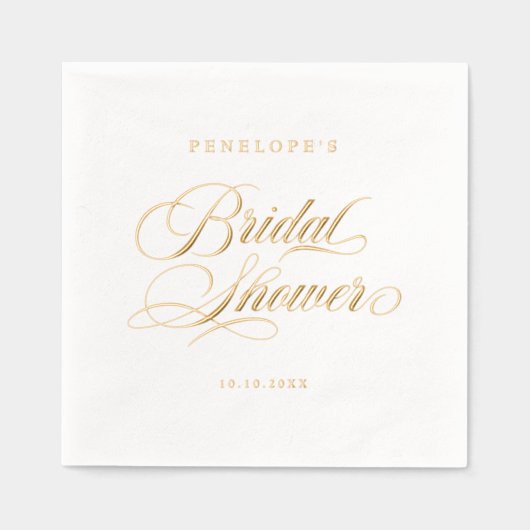 Calligraphie moderne or intemporel et mariage blan (Recto)