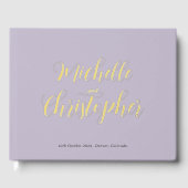 Calligraphie moderne pour la mariée et le Mariage  (Recto)