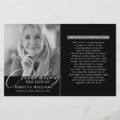 Calligraphie moderne Programme de célébration de l (Devant)