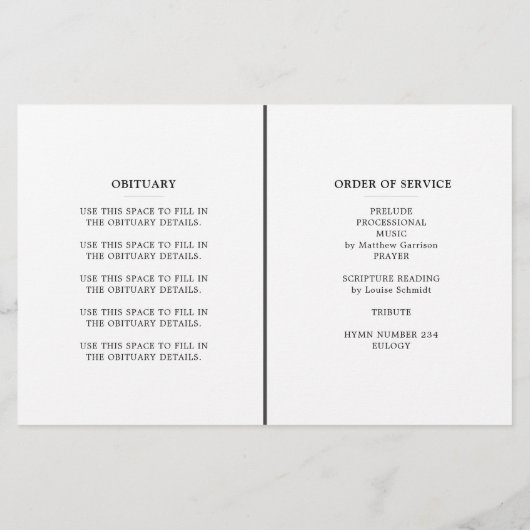 Calligraphie moderne Programme de célébration de l (Dos)