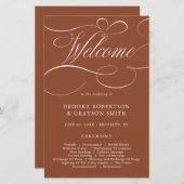 Calligraphie moderne Programme de Terracotta intem (Devant / Derrière)