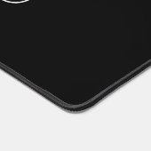 Calligraphie Noir Blanc Plaine Créative Nom modern (Coin)