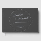 Calligraphie personnalisée Noms de couple Initiale (Recto)