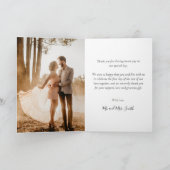 Calligraphie Photo Collage Mariage Merci (Intérieur)