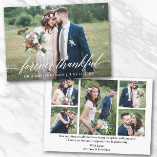 Calligraphie pour toujours Merci 6 Photos Mariage