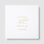 Calligraphie romantique Gold Foil Mariage (Recto)