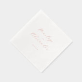 Calligraphie romantique rose (Droite)