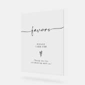 Calligraphie Script de mariage Faveurs S'il vous p (Angle)