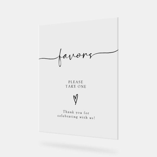 Calligraphie Script de mariage Faveurs S'il vous p (Angle)