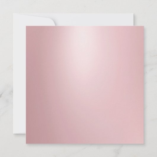 Calligraphie Script Modèle Elégant Rose or