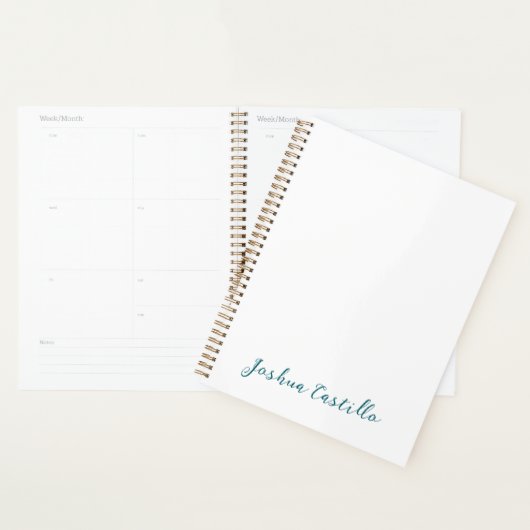 Calligraphie Simple Plain Professionnel Nom (Devant avec enveloppe)