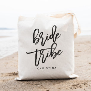 Calligraphy Bruid stam Tote Bag