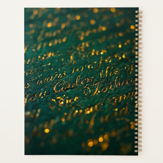 Calligraphy of the Unknown Planner (Achterkant)