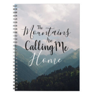 Calling Me Home Mountain View Notitieboek