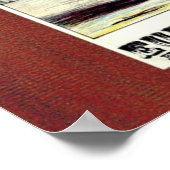 Calliope ! Affiche publicitaire de 1874 (Coin)